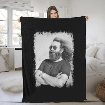 Discover Jerry Garcia Baseball Jerseys Fleece Blankets