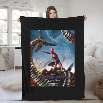 Discover No Way Home Spider Man Fleece Blankets