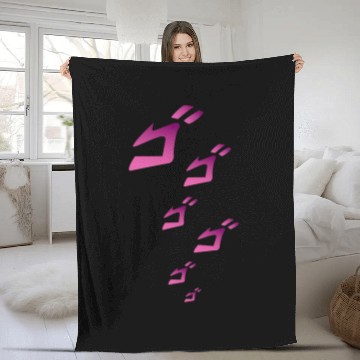 Discover jojos bizarre adventure Fleece Blankets