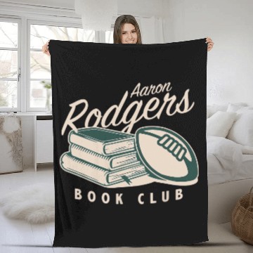 Discover Aaron Rodgers Book Club Fleece Blankets