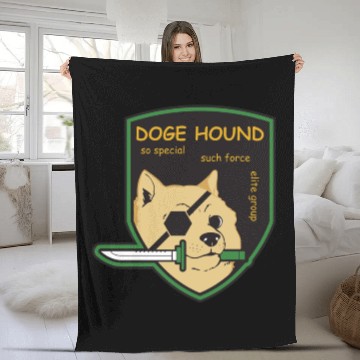 Discover Doge Hound Metal Gear Solid Fleece Blankets