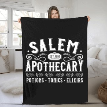 Discover Womens Basic Witch Salem Apothecary Herbalist Elixir Tonic Potion Fleece Blankets
