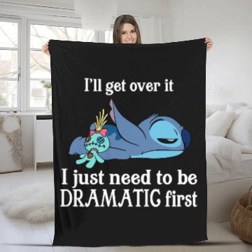 Discover I'll Get Over It I Just Need To Be Dramatic First Baseball Jerseys/Baseball Jerseys,Disney Stitch Baseball Jerseys,Stitch Baseball Jerseys Fleece Blankets