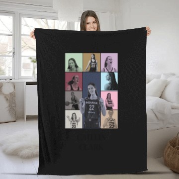 Discover Caitlin Clark Eras Tour Fleece Blankets