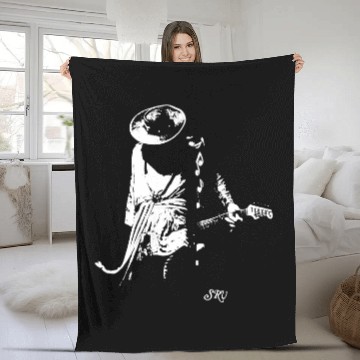 Discover Stevie Ray Vaughan  - Fleece Blankets