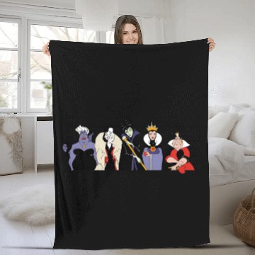 Discover Disney Villains 3D Fleece Blankets