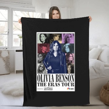 Discover Olivia Benson Eras Tour Baseball Jerseys Fleece Blankets