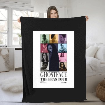 Discover Scream Eras Tour Ghostfaces Version Fleece Blankets