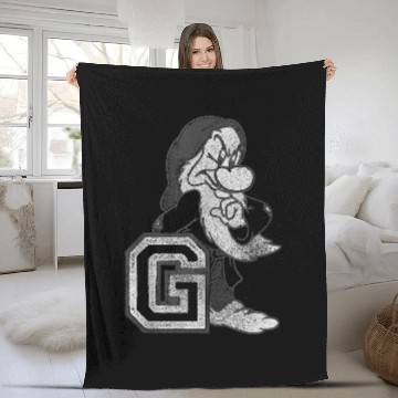 Discover Disneyss Snow White And Seven Dwarfs Grumpy Fleece Blankets