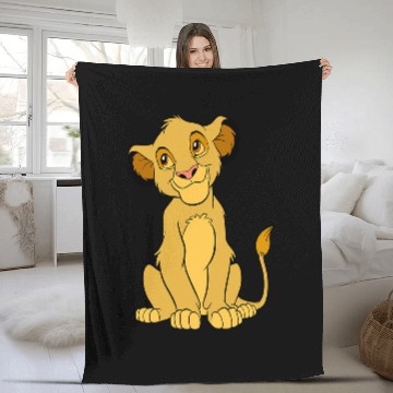 Discover Disney Lion King Simba Cosplay Hawaiians Fleece Blankets
