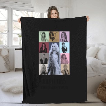 Discover Miley Cyrus Eras Tour Hawaiians Fleece Blankets