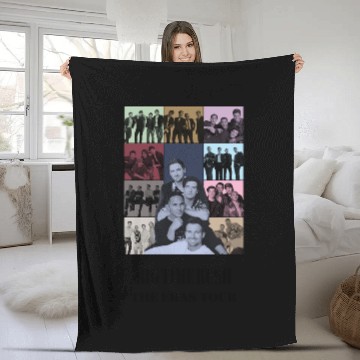 Discover Big Time Rush Eras Tour 3D Fleece Blankets