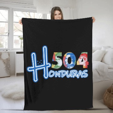 Discover Honduras 504 Fleece Blankets