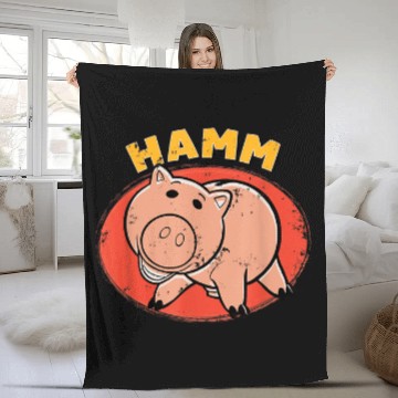Discover Disney Pixar Toy Story 4 Hamm Fleece Blankets Fleece Blankets