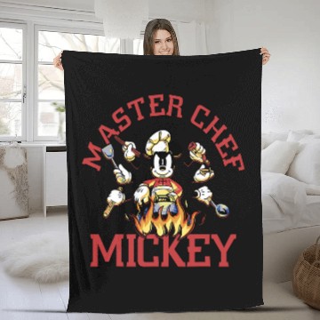 Discover Disney Mickey And Friends Master Chef Mickey Baseball Jerseys Fleece Blankets