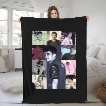Discover charles leclerc eras tour Fleece Blankets
