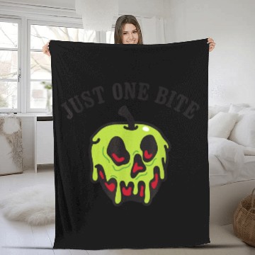 Discover Disney Snow White Poison Apple Just One Bite Fleece Blankets