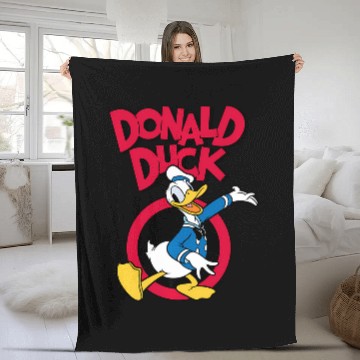 Discover Disney - Donald Duck Baseball Tees Fleece Blankets