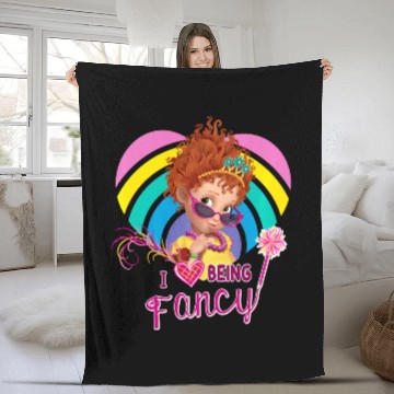 Discover disney fancy nancy being fancy sweat Hawaiians Fleece Blankets