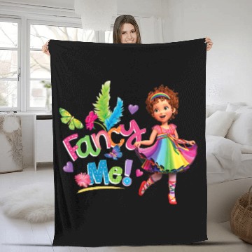 Discover Disney Fancy Nancy Fancy Me Baseball Jerseys Fleece Blankets