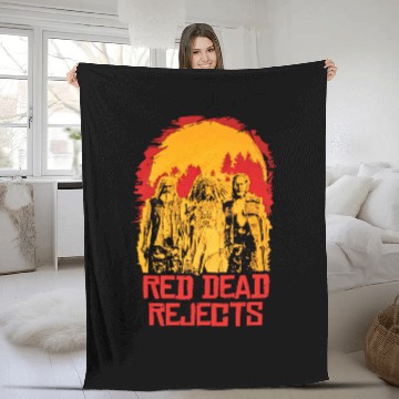 Discover Three From Hell - Red Dead Redemption - Rob Zombie Fleece Blankets