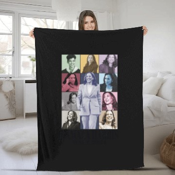 Discover Kamala Harris Walz 2024 (Eras Tour Version) Fleece Blankets
