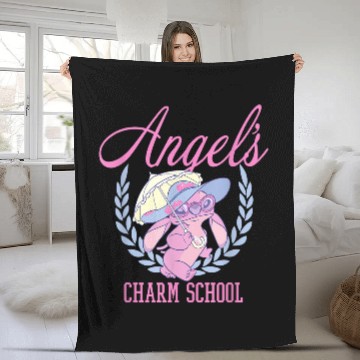 Discover Disneyss Lilo Stitch Angel Charm School Demure College Baseball Tees Fleece Blankets