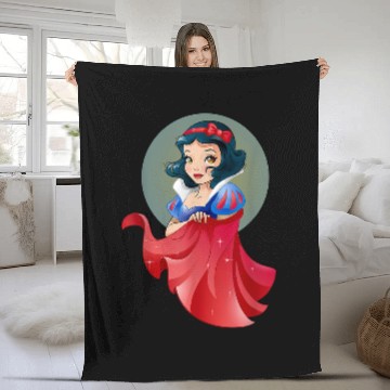Discover Disneyss Snow White Stylized Fleece Blankets
