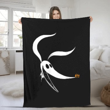 Discover Disneyss The Nightmare Before Christmas Zero Dog Big Faces Fleece Blankets