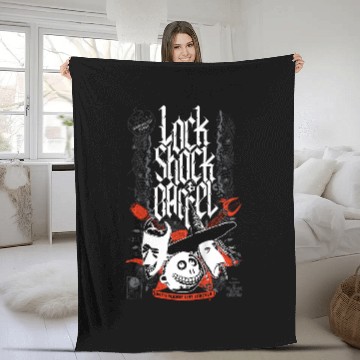 Discover Disneyss The Nightmare Before Christmas Lock Shock And Barrel Zip Fleece Blankets