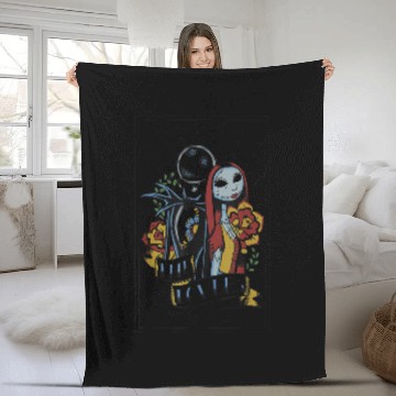 Discover Disneyss The Nightmare Before Christmas Jack Sally Tattoo Fleece Blankets