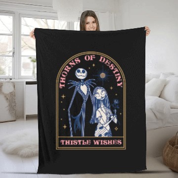 Discover Disneyss The Nightmare Before Christmas Jack And Sally Destiny Fleece Blankets