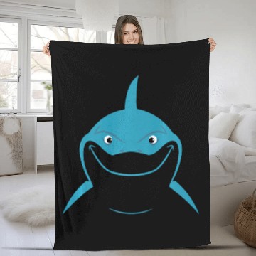 Discover Disneys and Pixars Finding Nemo Bruce Shark Premium Baseball Jerseys Fleece Blankets