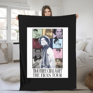 Discover Timothee Chalamet Eras Tour 3D Fleece Blankets