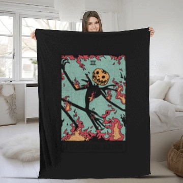 Discover Disneyss The Nightmare Before Christmas Pumpkin King Tarot Baseball Tees Fleece Blankets