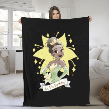 Discover Disney Princess Tiana Its My Birthday 3D Fleece Blankets