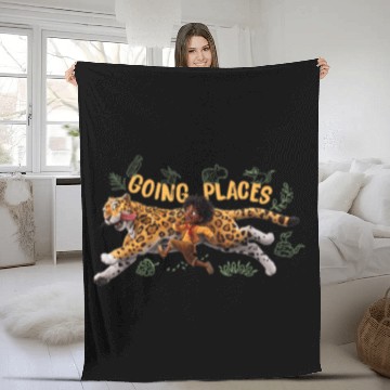 Discover Disney Encanto Antonio Madrigal Jaguar Going Pla Zip Fleece Blankets