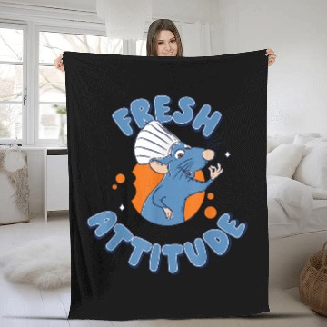 Discover Disneyss And Pixarss Ratatouille Chef Remy Fresh Attitude Fleece Blankets