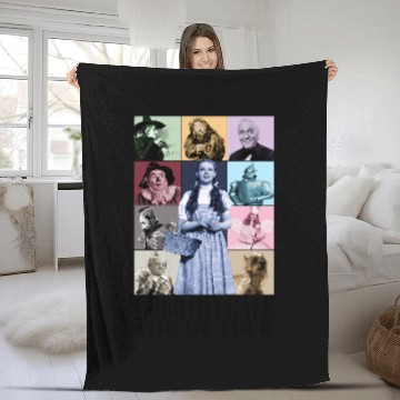 Discover The Wizard Of Oz Eras Tour Zip Fleece Blankets