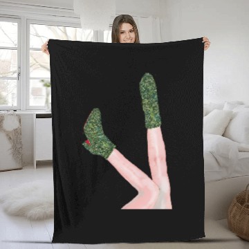 Discover Eras Tour Green Glitter Boots/Lavender Haze Fleece Blankets