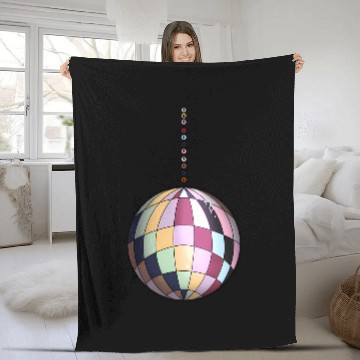 Discover Eras Tour Mirrorball Baseball Tees Fleece Blankets