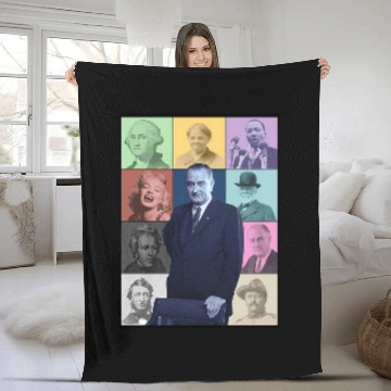 Discover Eras Tour (History Version) Zip Fleece Blankets