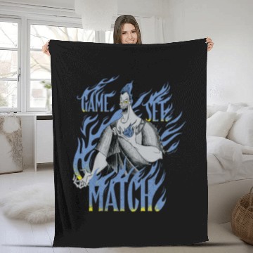 Discover Disneyss Villains Game Set Match Hades On Flames Retro Logo Baseball Tees Fleece Blankets