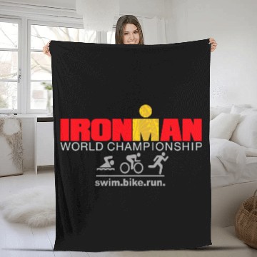 Discover Ironman Triathlon World Championship Blanket Fleece Blankets