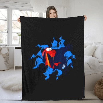 Discover Disney Mulan Mushu Cri Kee Takes The Blame Ripped Baseball Jerseys Fleece Blankets