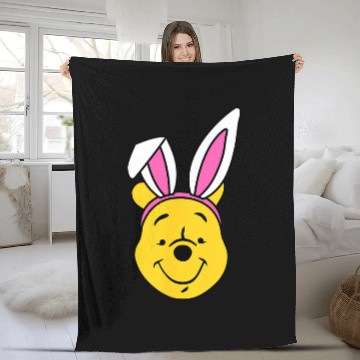 Discover Amazon Essentials Disney Winnie the Pooh Spring Zip Fleece Blankets
