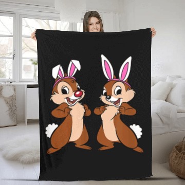 Discover Amazon Essentials Disney Chip 'n' Dale Spring Ea Fleece Blankets