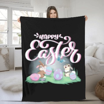 Discover Disney Bambi Happy Easter Thumper Amp Miss Bunny Fleece Blankets