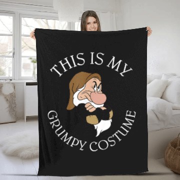 Discover Disneyss Snow White Grumpy Halloween This Is My Costume Fleece Blankets