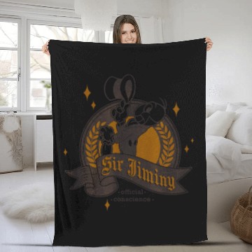 Discover Disney Pinocchio Jiminy Cricket  Pose Fleece Blankets